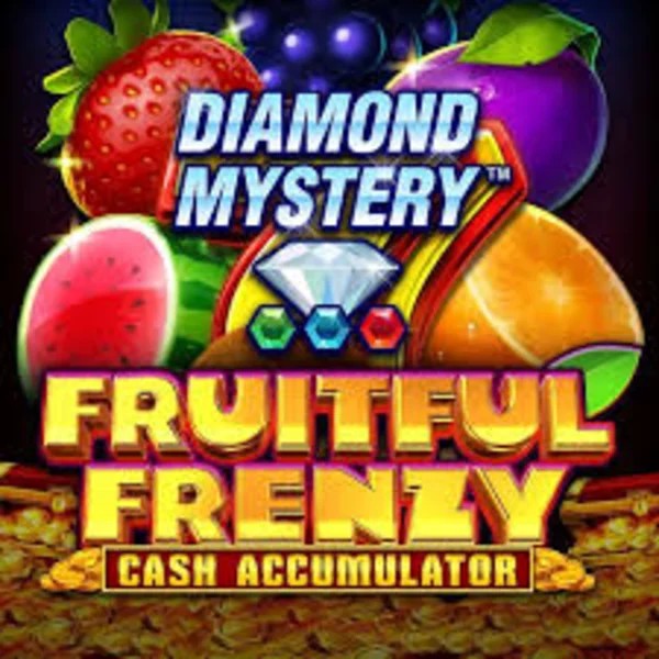 Diamond Mystery Fruitful Frenzy Cash Accumulator by Greentube, showcased at evolve-casino.eu – game logo